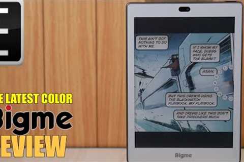 2023 Latest Color E INK + Google Play | Bigme S6 Review