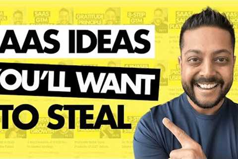 SaaS Ideas You'll Want to Steal for 2022