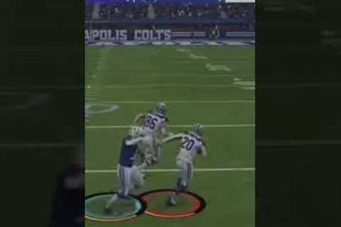 MADDEN 23 HE WANTED TO FIGHT 😂#trending #nfl #sports #gaming #madden #shorts #funny