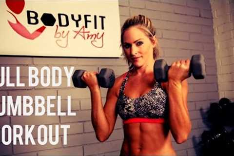 30 Minute Full Body Dumbbell Workout