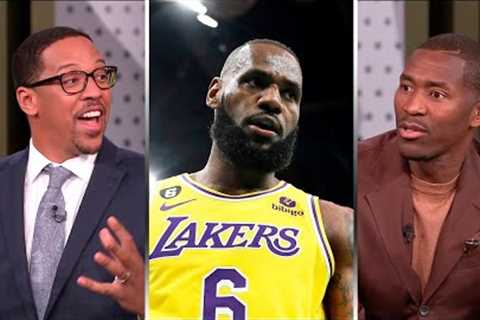 NBA on TNT crew discuss LeBron James