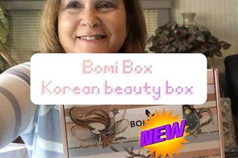 😎😎Bomi Box// New subscription Korean Beauty
