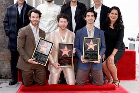 The Jonas Brothers Honored With Star On The Hollywood Walk Of Fame | HOLLYWOOD, CALIFORNIA