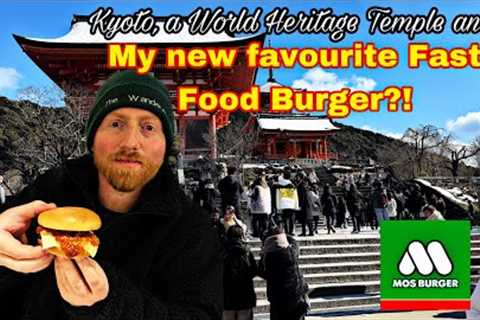 A Burger to beat McDonalds!? And a ride on the Bullet Train! Mos Burger, Kyoto, Japan
