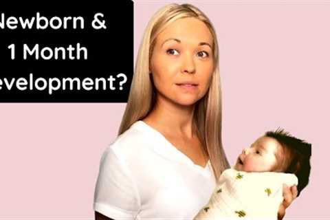 Newborn &amp; 1 Month Old Baby Developmental Milestones &amp; Red Flags In Development