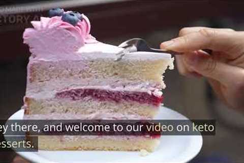 Indulge in Delicious and Healthy Keto Desserts: 10 Recipes to Satisfy Your Sweet Tooth