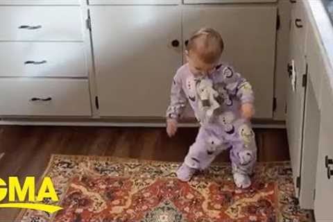 Mom's dancing baby videos are giving us life | GMA Digital