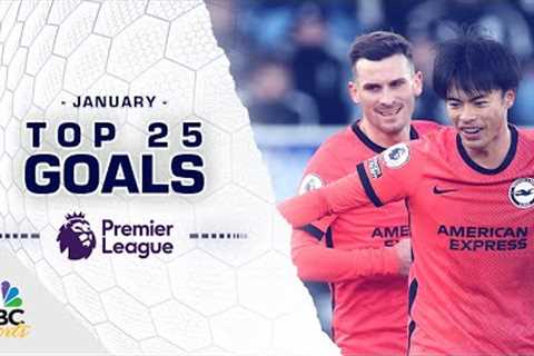 Top 25 Premier League goals of January 2023 | NBC Sports