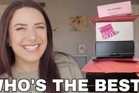 Comparing 7 BEAUTY SUBSCRIPTIONS - Ipsy, Boxycharm, Chic Beauty, Macy's, &amp; Medusa's Makeup