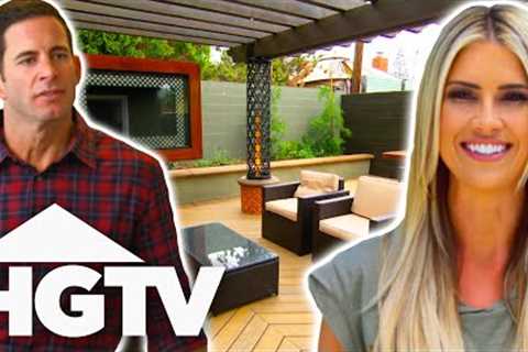 This Beach House's Backyard Gets An Impressive Makeover | Flip Or Flop