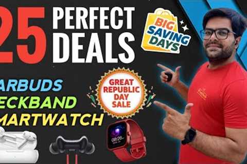 Amazon Great Republic Day Sale 2023 &amp; Flipkart Big Saving Days ⚡⚡ Best Deals on Earbuds /..