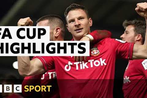 Late leveller denies Wrexham famous upset | FA Cup highlights