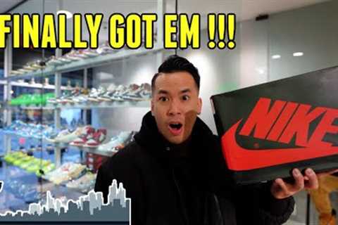 FINALLY GOT EM !!! I BEEN LOOKING FOR THESE SNEAKERS !!! BEST SNEAKER STORE NEW YORK VLOG