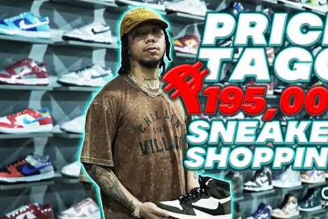 Price Tagg Goes Sneaker Shopping at RHAND RHELLE with Rhand Rhelle