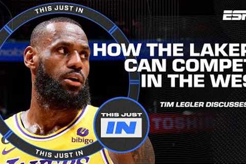 Tim Legler isn't dismissing LeBron and the Lakers' chances to make a run in the West | This Just In