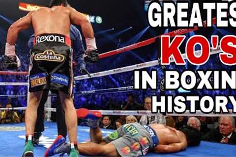THE GREATEST KNOCKOUTS OF ALL TIME IN BOXING HISTORY