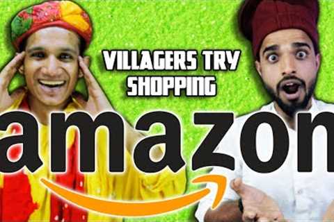 Villagers Experience Online Shopping For First Time ! Tribal People Try Amazon.com For First Time