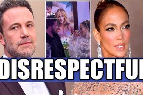 Ben Affleck Angrily Talks To His Wife Jennifer Lopez For Checking His Drink At Shotgun Wedding Party