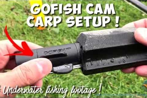 UNDERWATER GOFISH CAMERA CARP SETUP (Tutorial underwater camera / Amiens-France)