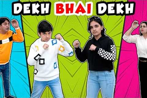 DEKH BHAI DEKH | Family Comedy Challenge | Monuments, Flags, Personalities | Aayu and Pihu Show