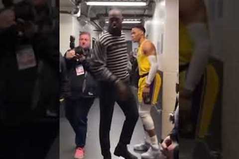 LeBron didn’t even look him in the eye 👀 #shorts
