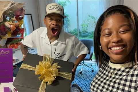MY GIRLFRIEND GOT ME A R50 000 gift!! Anniversary Vlog ❤️