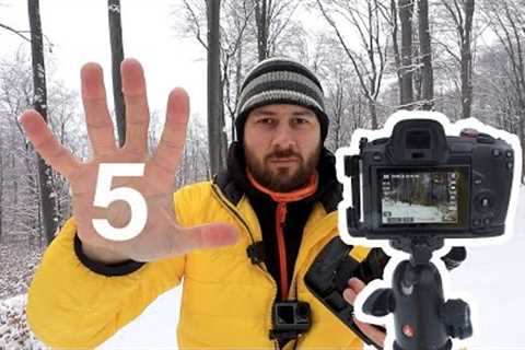 5 Quick Tips for Winter Landscape Photography
