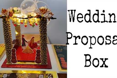 Unique Handmade WEDDING PROPOSAL Gift Idea | Best Wedding INVITATION Box