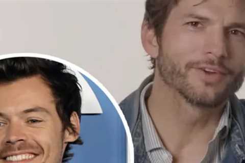 Why Ashton Kutcher Is Apologizing to Harry Styles