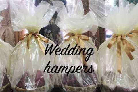 DIY WEDDING GIFT BASKET | HOW TO MAKE HAMPERS