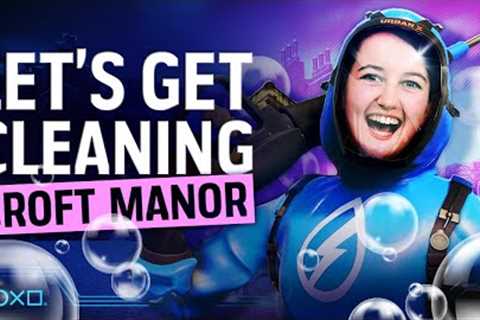 PowerWash Simulator - Who Can Clean Croft Manor Quickest?