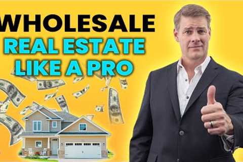 How to Structure Your Real Estate Wholesaling Business