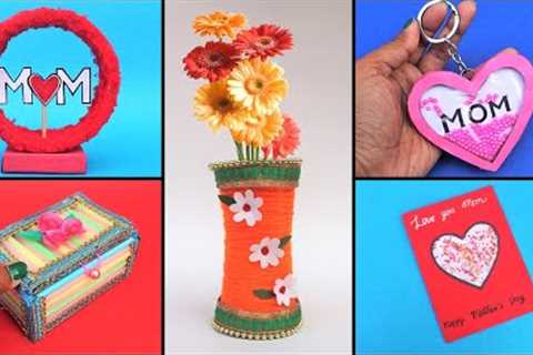5 DIY Amazing Mother's Day Gift Ideas/Best out of Waste/Homemade Gift making for mom