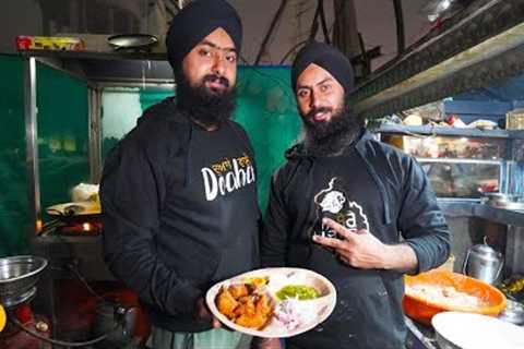India's Cheapest Crispy Chicken Making Rs. 5/- Only l Jalandhar Street Food