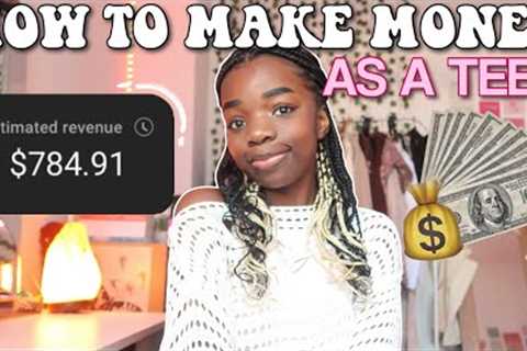 HOW TO MAKE MONEY AS A TEENAGER in 2023!💰| ways to make money online (at 13,14,15) *fast &amp;..