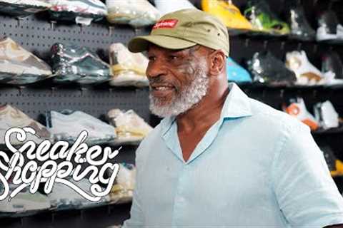 Mike Tyson Goes Sneaker Shopping With Complex