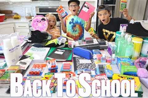 BACK TO SCHOOL SHOPPING HAUL | CRAZY BACK TO SCHOOL SUPPLY LISTS | BUYING SCHOOL SUPPLIES