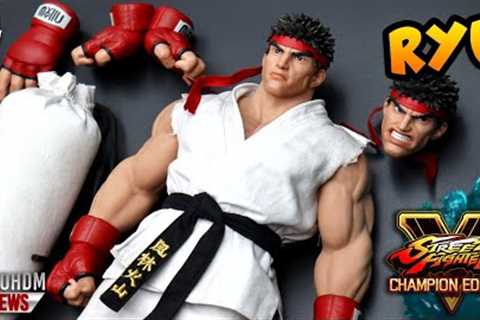 RYU ICONIQ STUDIOS 1/6 Street Fighter V Unboxing e Review BR / DiegoHDM