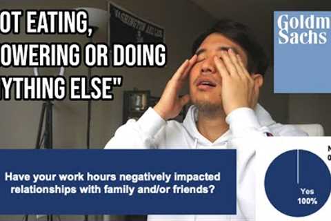 Investment Banking Escapee Reacts to the Goldman Sachs Working Conditions Survey