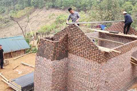 Professional workers help Jhony complete the house, Build a life (Ep 255)