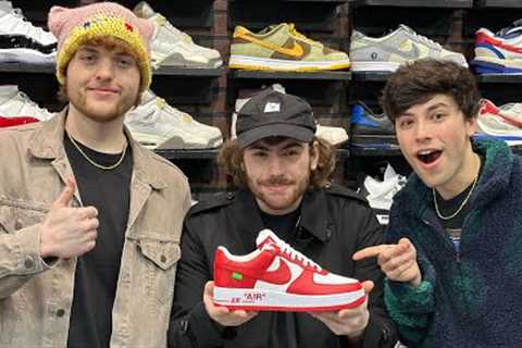 Dream, Sapnap &amp; GeorgeNotFound Go Shopping For Sneakers With CoolKicks