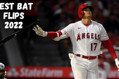 Best Bat Flips || MLB 2022 ᴴᴰ
