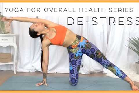 30 Minute Restorative Yoga For Stress And Relaxation | Yoga For Overall Health