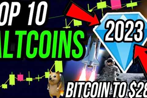 TOP 10 ALTCOINS TO HOLD FEBRUARY 2023! I INVESTED $500,000🚨 BITCOIN $28K CME GAP PUMP COMING FRIDAY
