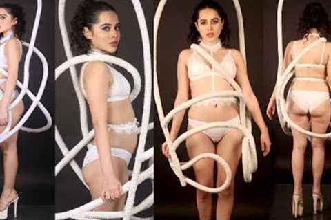 OMG! 😱 Urfi Javed made weird outfit with Iron Rode to protect her, Video is getting Viral