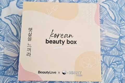 New 2. Korean Beauty Box von #beautylove  und K-BEAUTY HOUSE Vorverkauf unboxing
