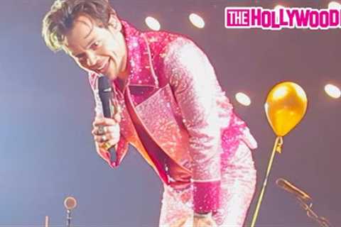 Harry Styles Talks With A Fan Who Lied To Her Parents &amp; Snuck Out To See His Birthday Concert