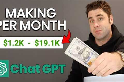 Best Way to Make Money With ChatGPT For Beginners Online In 2023!