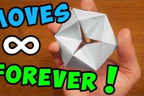 How To Make a Paper MOVING FLEXAGON - Fun &amp; Easy Origami