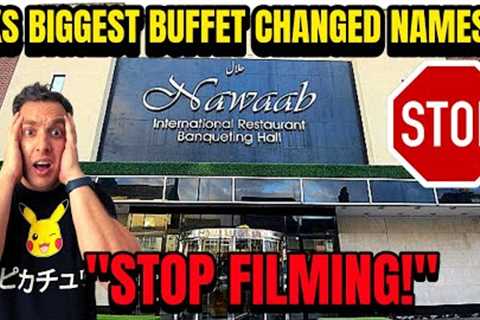 UK'S Most FAMOUS Buffet WOULDN'T LET US FILM! Nawaab Is Now Called MERZEE!